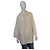 Autre Marque Oversized Hoodie Pullover aus 100 % Kaschmir für Damen | Creme | Pariser Luxus Roh
