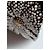Bracciale a manica in argento sterling e oro 18k di Tiffany & Co. con fiore Nero Bianco D'oro Silver hardware - vista 5