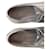 Brogues Prada in pelle argento metallizzato con piattaforma - vista 12