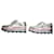 Brogues Prada in pelle argento metallizzato con piattaforma - vista 4