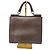Dolce & Gabbana Borsa a mano Sicily East West in pelle grana marrone di Dolce and Gabbana