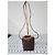 LOUIS VUITTON Borsa a secchiello Nano Noé Monogram Beige/Marrone - vista 3