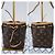 LOUIS VUITTON Borsa a secchiello Nano Noé Monogram Beige/Marrone - vista 4