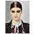 Collana multicolore a catena extra lunga Chanel 11P con hardware dorato Rosa D'oro Porpora Verde chiaro - vista 2