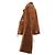 Khaite Wildlederjacke in Braun mit Silberdetails - Ansicht 4