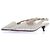 Louis Vuitton Slingbacks a tacco basso argentati e dorati Argento