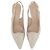 Louis Vuitton Slingbacks a tacco basso argentati e dorati Argento - vista 6