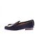 Stubbs & Wootton Mocassini in velluto blu marino sole e luna Blu navy - vista 3