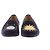 Stubbs & Wootton Mocassini in velluto blu marino sole e luna Blu navy - vista 4