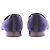 Stubbs & Wootton Mocassini in velluto blu marino sole e luna Blu navy - vista 5
