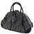 Borsa Double Saddle Christian Dior Blu navy - vista 2