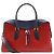Borsa Tote Tuileries di Louis Vuitton Rosso Blu navy