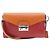 Borsa a spalla 2 in 1 Saffiano BN924K di Prada Rosso Arancione