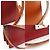 Borsa a spalla 2 in 1 Saffiano BN924K di Prada Rosso Arancione - vista 18