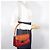 Borsa a spalla 2 in 1 Saffiano BN924K di Prada Rosso Arancione - vista 19