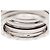 Bulgari Anello Bzero1 a due bande in oro bianco 18K per donne Bvlgari - vista 6