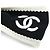 Accessorio per capelli con fiocco in seta Coco Mark di Chanel Nero Bianco - vista 5
