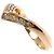 Anello in oro rosa 18K con diamanti Louis Vuitton - vista 2