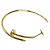 Pendientes de aro Juste un Clou en oro amarillo de 18K de Cartier - vista 5