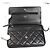 Borsa a Spalla in Pelle di Agnello Chanel Nero - vista 4