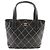 Borsa Wild Stitch in pelle di vitello nera CHANEL Nero