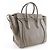 Céline Borsa a mano Celine Luggage Mini Shopper Marrone - vista 3