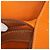 Borsa Tote Double Sens Hermès D'oro Arancione - vista 12