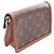 Portafoglio Louis Vuitton Dauphine Wallet on Chain in Monogramma Inverso Marrone - vista 2