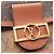 Portafoglio Louis Vuitton Dauphine Wallet on Chain in Monogramma Inverso Marrone - vista 6
