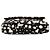 Chanel Nero CC Tweed Schizzi di Vernice Flap - vista 3