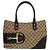 Borsa Tote Horsebit Gucci Marrone Beige