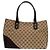 Borsa Tote Horsebit Gucci Marrone Beige - vista 3