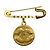 Timeless Spilla con motivo di spilla di sicurezza Coco Mark di Chanel D'oro - vista 3