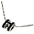 Hermès Hermes Mini Pop H Chain Necklace Black Silvery  - view 1