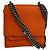 Borsa a tracolla a catena Valextra Spritzer Small Arancione