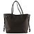 Louis Vuitton Neverfull MM Tote Bag Braun Anthrazitgrau