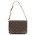 Louis Vuitton Musette Tango Shoulder Bag Brown Monogram