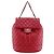 Chanel Matelasse Red Leather Backpack