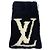 Cachecol de lã preto e branco Louis Vuitton - vista 2