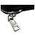 Pochette Mini Triangle Re-Nylon de Prada Noir - vue 5