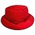 Chapéu bucket de metal Triângulo 1HC248 da Prada Vermelho - vista 2