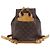 Louis Vuitton Vintage Montsouris Backpack Monogram Canvas MM Brown - view 2