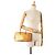 Hermès Plume Elan 28 in Capra Coromandel Metallico Arancione - vista 9