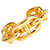 Ring Anello per sciarpa Chaîne d'Ancre di Hermès D'oro Metallo