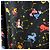 Camisa de seda twill pixel Zodiac Christian Dior Negro - vista 11
