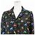 Camisa de seda twill pixel Zodiac Christian Dior Negro - vista 2