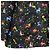 Camisa de seda twill pixel Zodiac Christian Dior Negro - vista 5