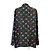 Camisa de seda twill pixel Zodiac Christian Dior Negro - vista 6