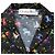 Camisa de seda twill pixel Zodiac Christian Dior Negro - vista 8