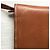Mini Clutch Ralph Lauren in Pelle Cognac Camel Cammello - vista 10